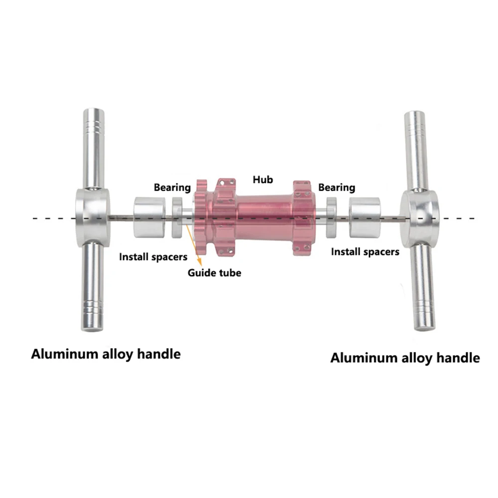 BIke mtb Bearing Press Set For Wheels/Hub Bearing Installation Bicycle Soft Tail Frame Turning Point Bearing Hub Assembly Tool