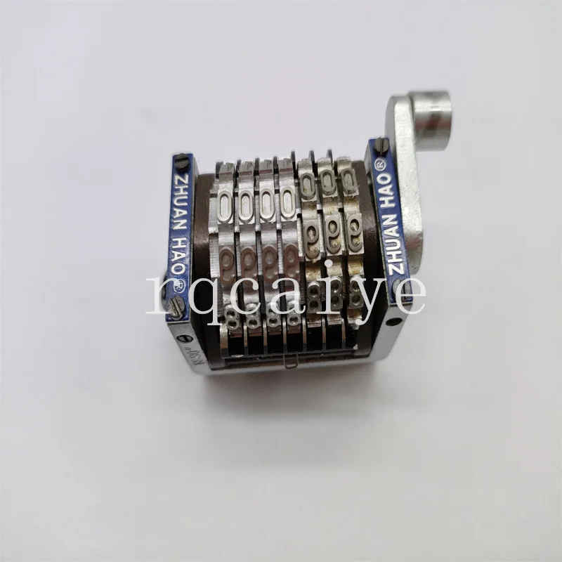 

Хорошее качество 18,9 дюйма нумерационная машина 7-значный горизонтальный тип назад с пружиной