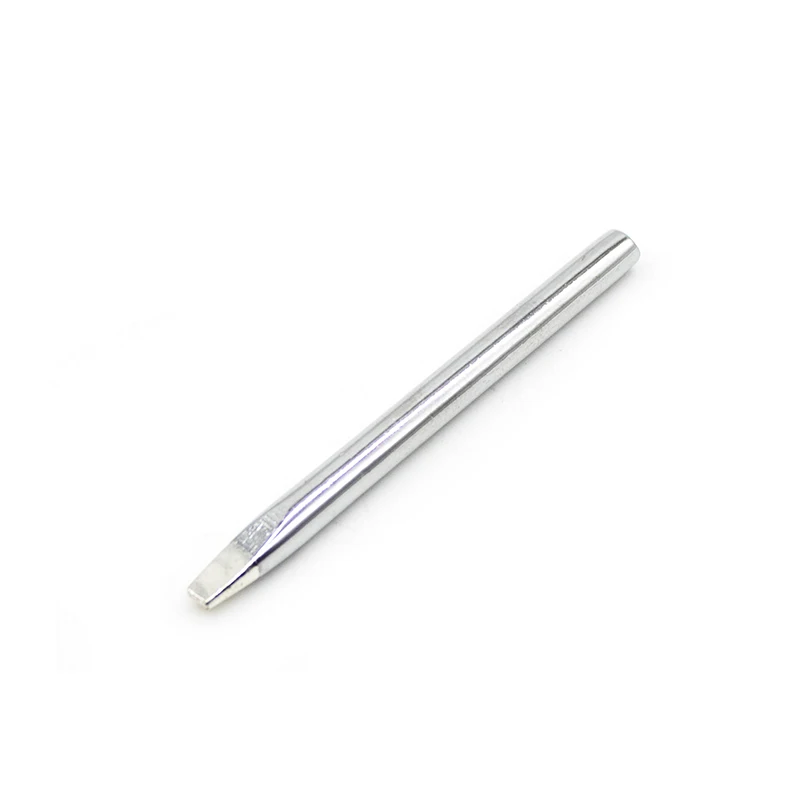 3Pcs Lead-Free Soldering Tip 30W 40W 60W 80W Flat Welding Tip Replacement Soldering Iron Tip Solder Tip