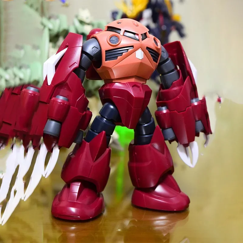 반다이 재고 있음 HG 빌드 파이터즈 1/144 오리지널 HG 어메이징 Z'GOK 애니메이션 풀 액션 조립 피규어 모델 장난감 어린이 선물