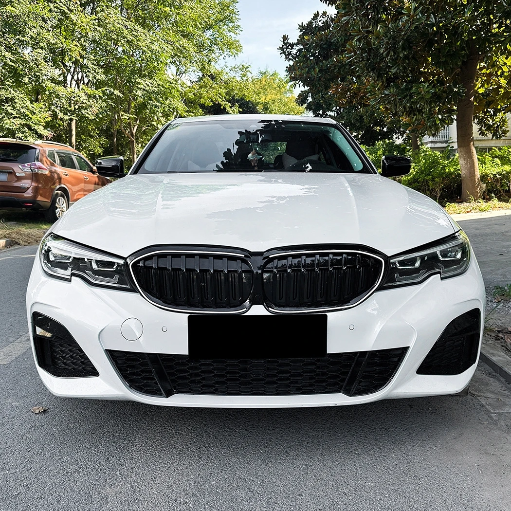 

Для BMW 3-й серии G20 G21 2019-2022 318i 320i 320d 330i 340i: Светодиодная решетка радиатора (LED Light Kidney Grille) для передней части автомобиля, гоночная решетка