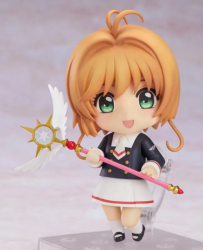 Japan Anime Card Captor Sakura Kinomoto Sakura Clear Card Cute Action Figures Model Toys for Girls