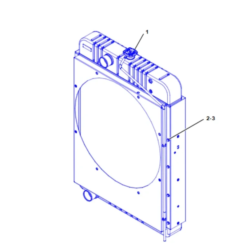 

RADIATOR 1444672 Fits Cateeerpillar 3306B Machinery Engine Parts Construction Machinery Parts