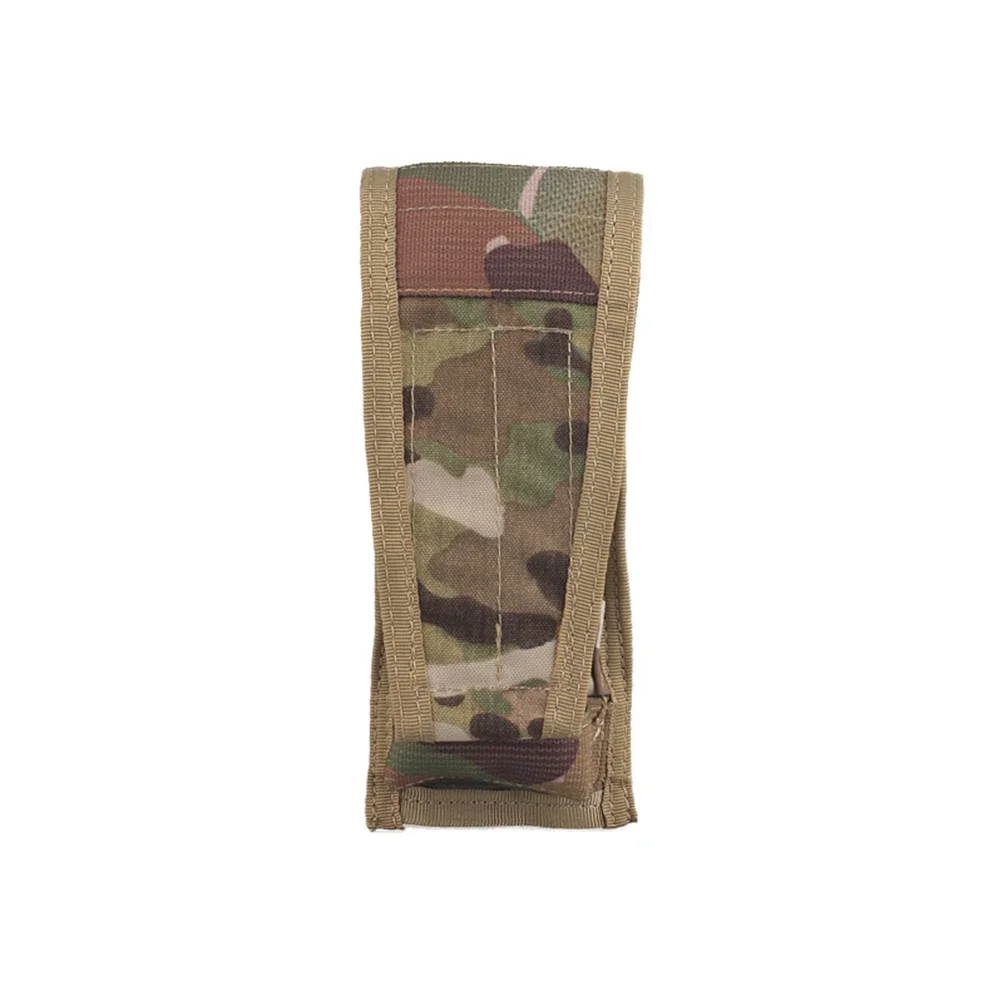 Emersongear-bolsa para una sola revista con solapa, bolsa magnética abierta, bolsillo de caza MOLLE, soporte de combate, Airsoft, Camping al aire libre
