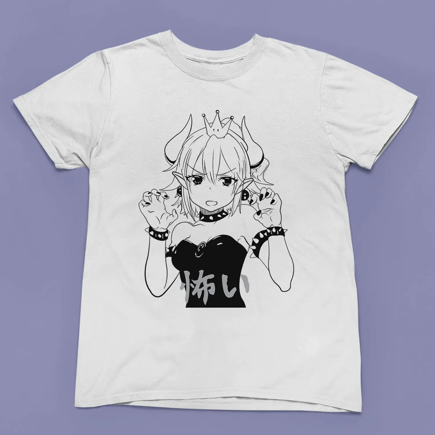 

Creepy Hentai Girl T-Shirt – Horror Anime Style - Men, Women, Kids Tee