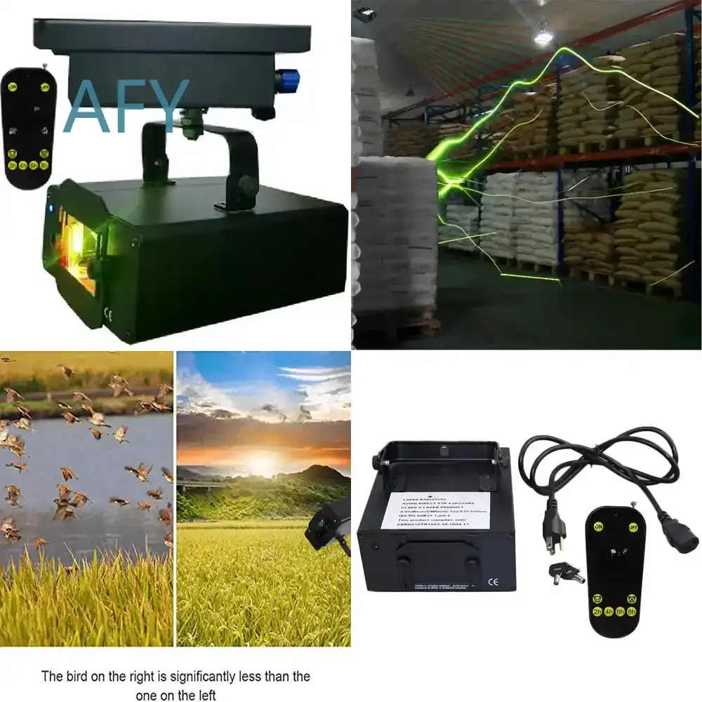 Solid State Laser Bird Light for Indoor Outdoor Use Wholesale Pest Repellent Deterrent Device for Birds Pigeons Seagulls
