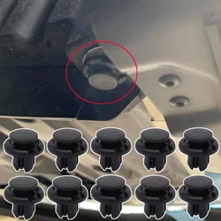 10Pcs For Honda Jazz 2008 2009 2010 2011 2012 FR-V CR-Z Stream Push Fit Rivets Bumper Grille Engine Under Tray Trim Panel Clips