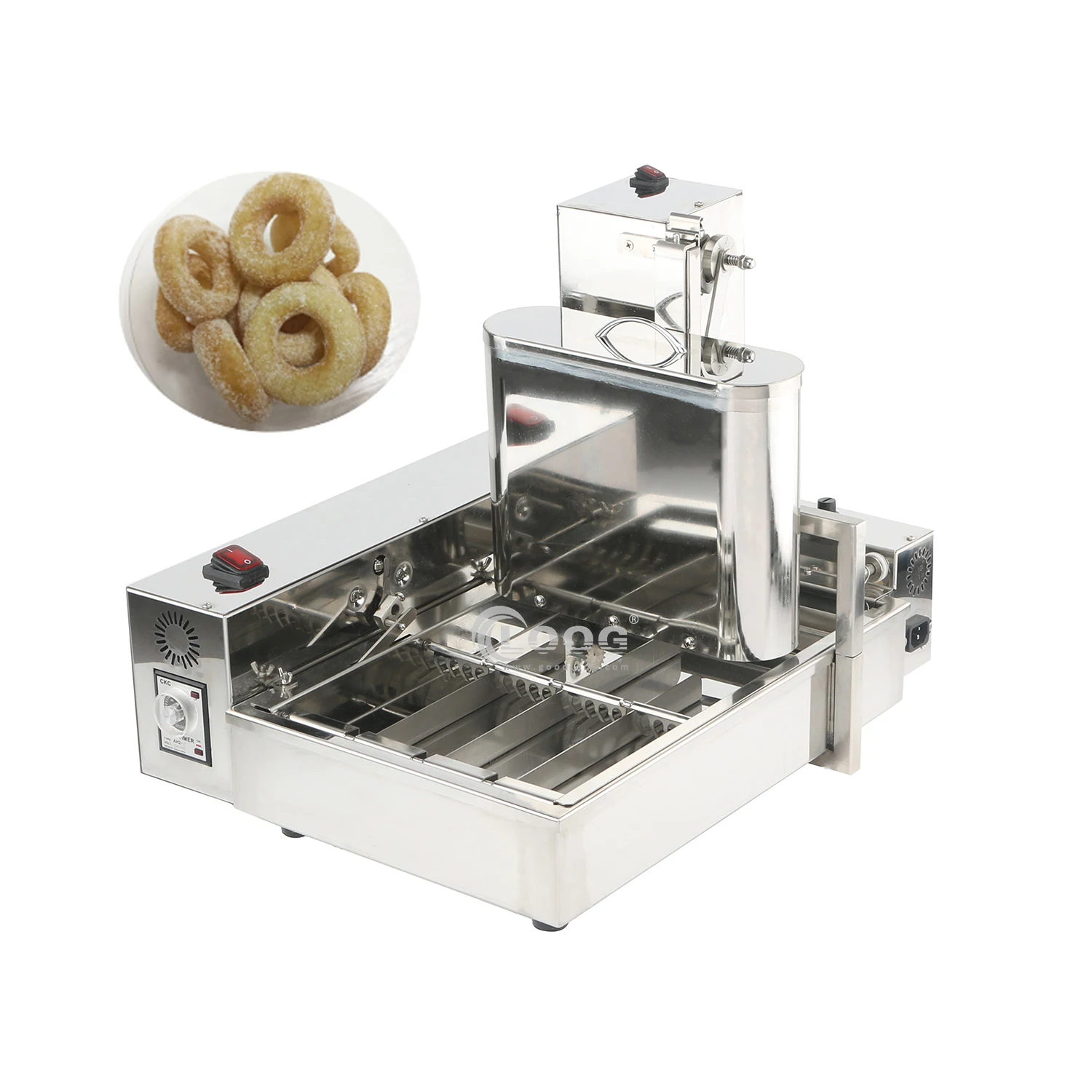 

Commercial Mini Donut Machine Restaurant Use Automatic Doughnut Donut Machine Maker Fryer Electric Mini Donut Maker