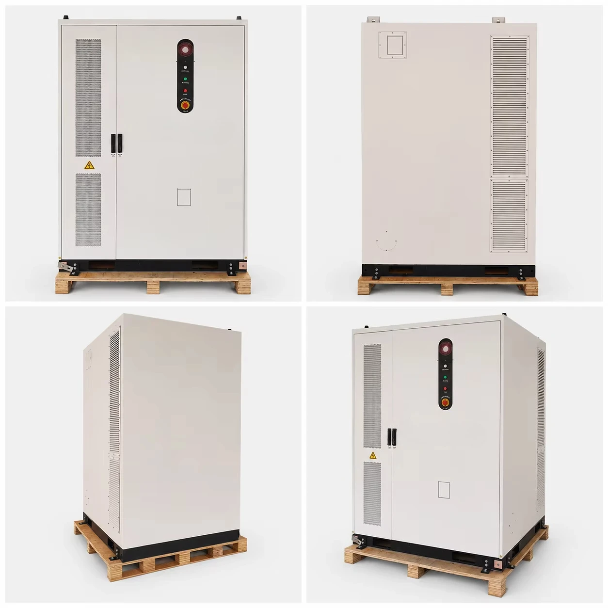 SMSenergy 125kW 261kWh All-in-One Liquid Cooled ESS LiFePO4 Energy Storage System PCS IP65  Solar C&I Microgrid 314Ah Hybrid