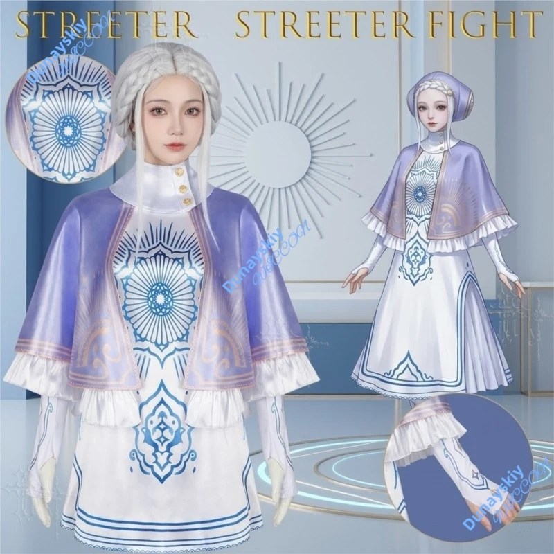 Golden Sun Emblem Ingrid Cosplay Set Short Skirt Crop Top Mary Janes Street Fighting Costume Plus SizeWomen Halloween Party Wear view 2