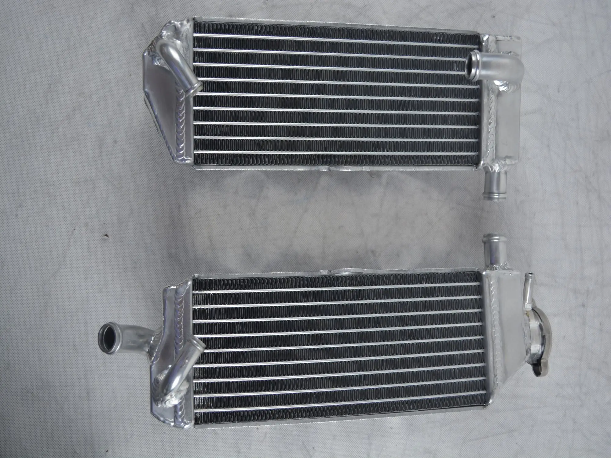 New Left side & Right side For 1991 1992 Suzuki RM250 RM 250 Aluminum Radiator Cooler Cooling Coolant