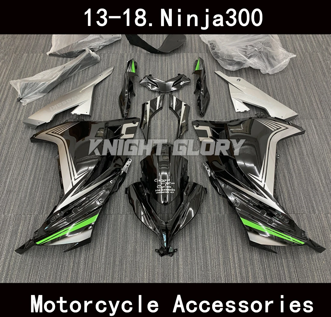 

New ABS Injection Molding Fairings Kits Fit For Ninja 300 EX 300 2013 2014 2015 2016 2017 Bodywork Set