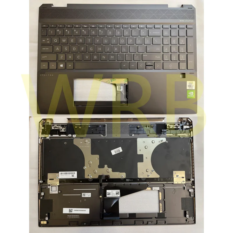 

95, новая клавиатура с верхней подсветкой для HP Spectre X360 15-DF TPN-Q213 L38265-001