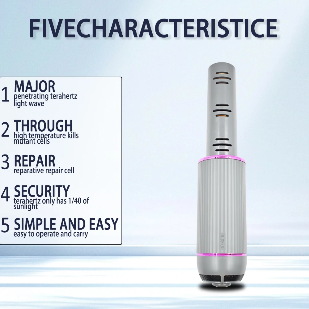 

Частототерапия Физиотерапевтическая палочка Производитель устройства Halo Pink Blow Dryer Thz Терагерцовый итеракер Терагерцовый терапевтический вентилятор