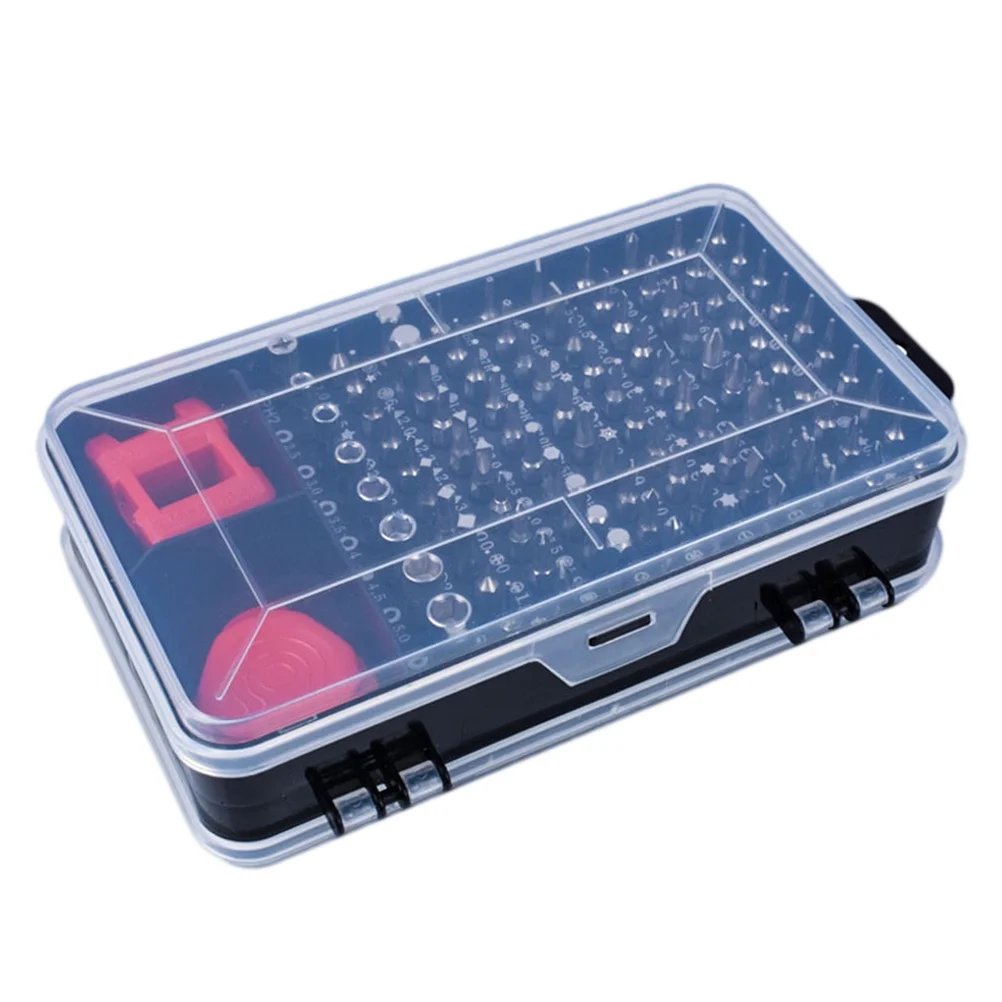 

112 in 1 Mobile Phone Disassemble Repair Tool Crv Multi-Function Screwdriver Bit Set Magnetic Kit for Phone Pc Pda