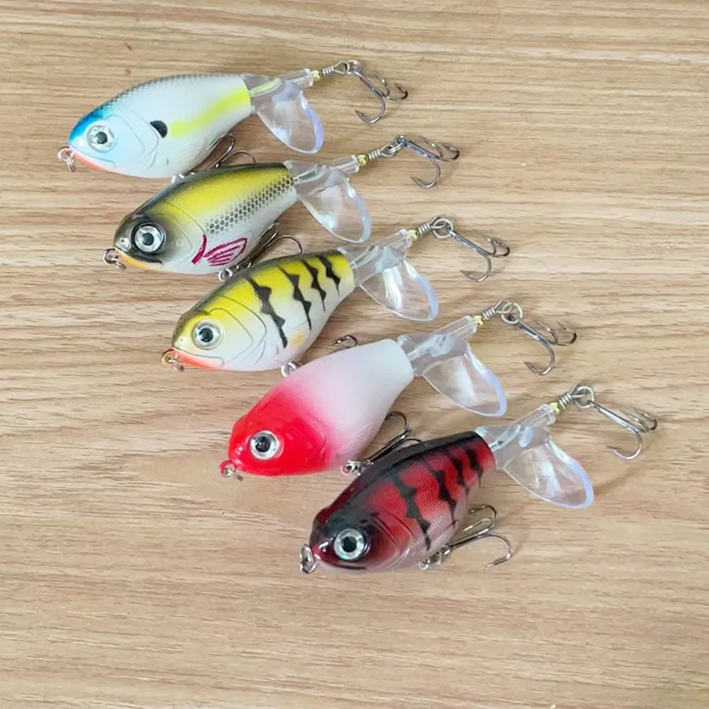 

In Stock 12g 16g Topwater Propeller Tractor Floating Pencil Noise Rattle Bionic Hard Bait Bass Pike Perch Fresh Saltwater Tackle