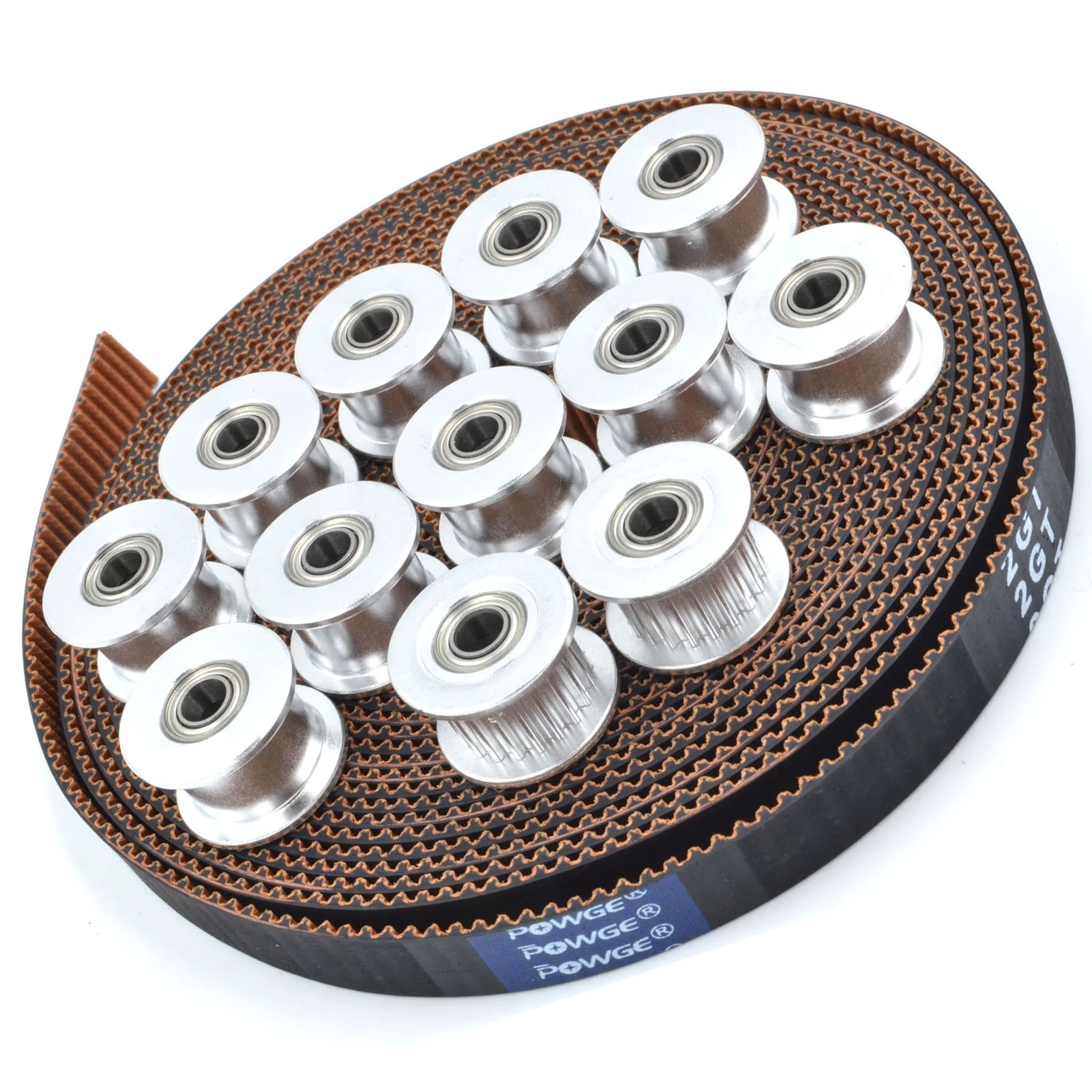 Imagem -05 - Powge-creality k1 Max Kit Timing Belt Aberto 2mgt 2gt7.7 rf Polia Tensor 20 Dentes Furo Milímetros por Omranello D3vil Design