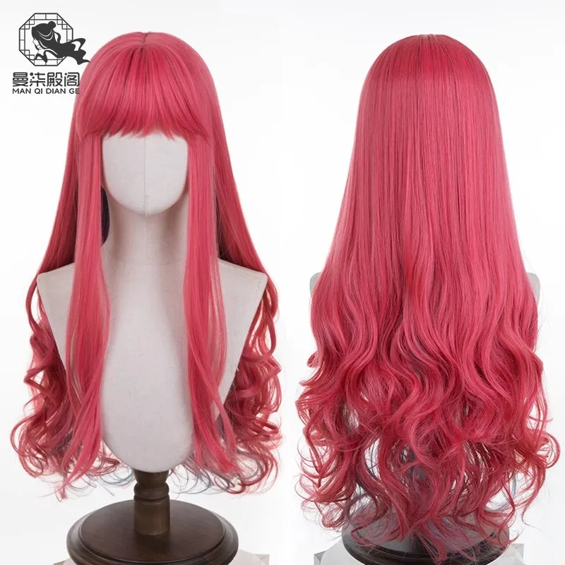 Hajun Yeon Cosplay Wig Paradox Live BAE Anne Faulkner Allen Sugasano Heat Resistant Synthetic Hair Halloween Party + Wig Cap