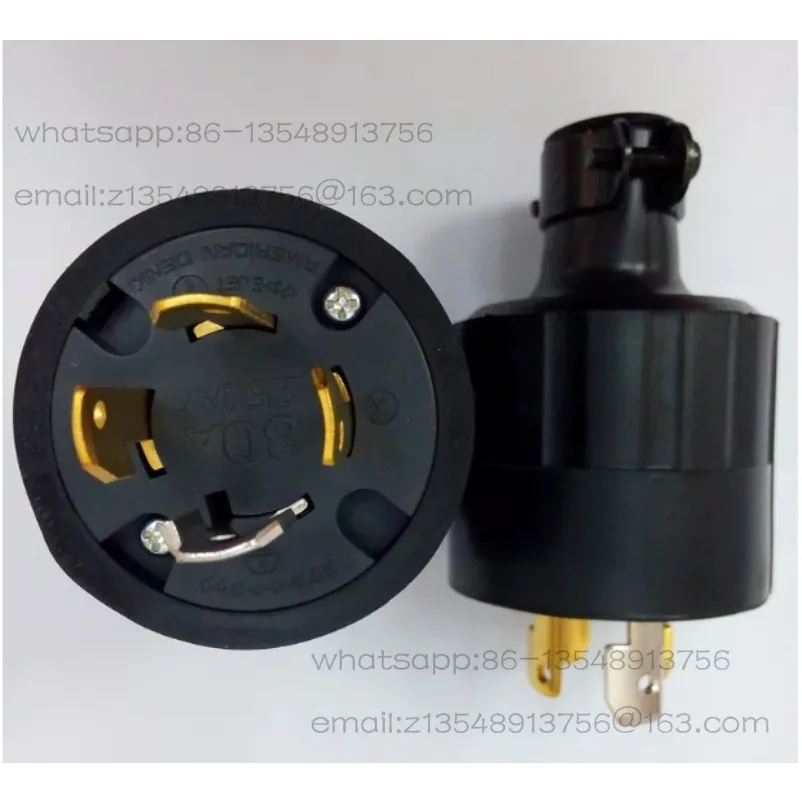 Motor 30A Male and Female Socket 4322R Motor Plug Socket, Spot