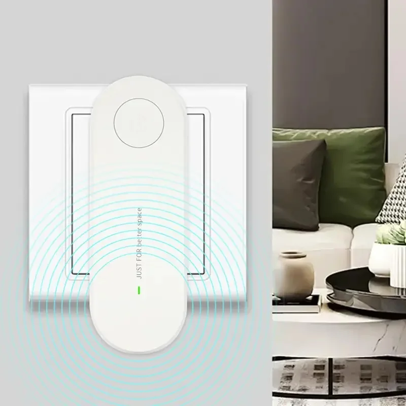 NEW  Mini Anion Purifier Plug-in Air Purifier with Negative Ion Generator Odor Remove for Home Toilet Bedrooms Bathrooms and Pet