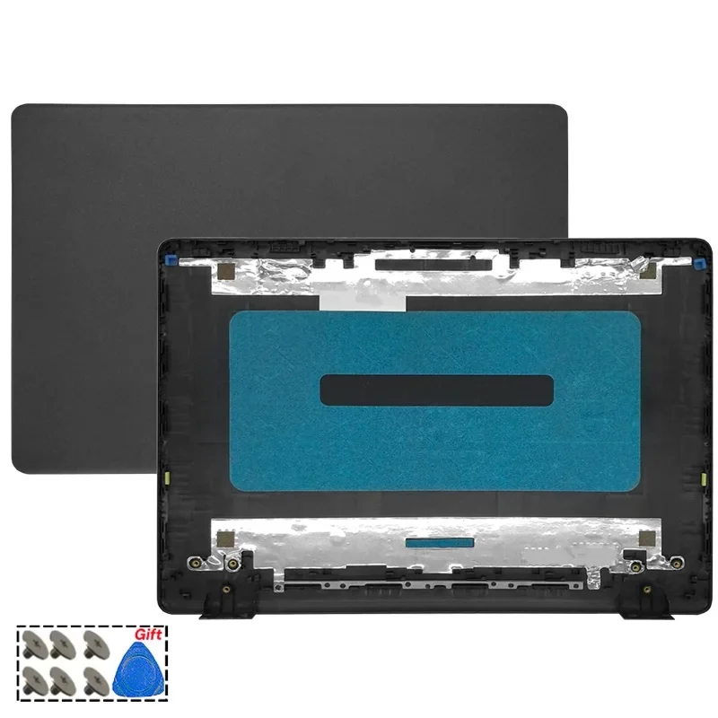 For Vostro 3400 3401 3405 Laptop LCD Back Cover Front Bezel Palmrest Bottom Case Replace Screen Rear Lid Top Case Black Silver