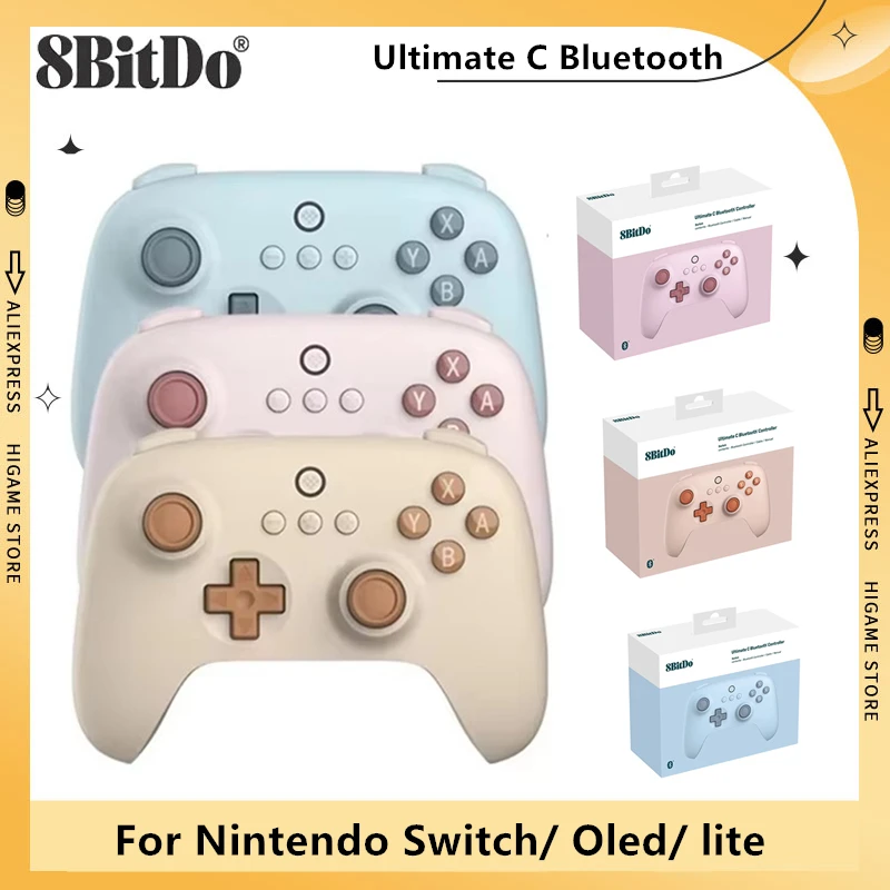 8BitDo Ultimate C Bluetooth Controller ALPS Joysticks For Nintendo Switch/Switch Oled/Switch lite