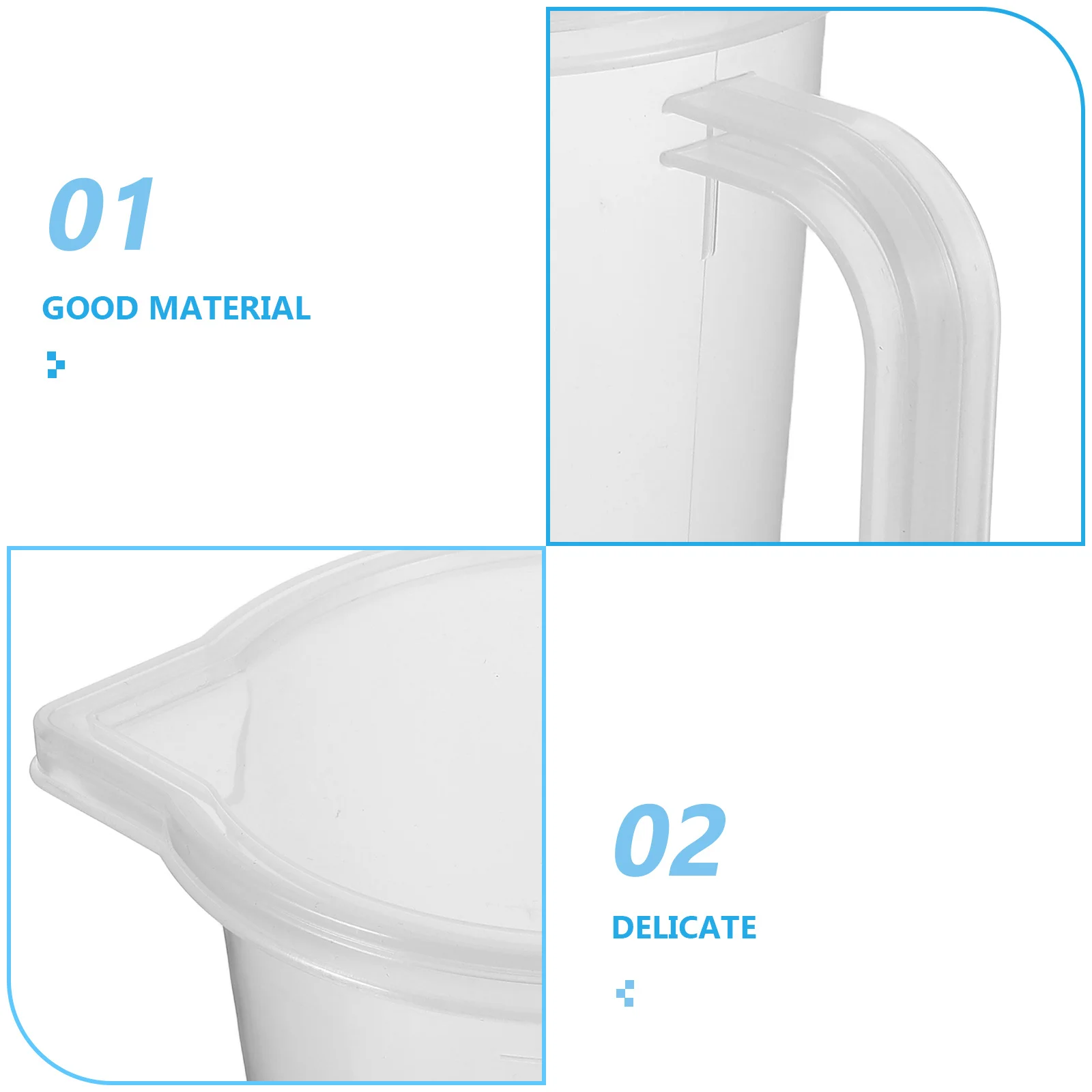 1000 مللي إبريق قياس شفاف لزيت المحرك كوب بلاستك دقيق مع غطاء صنبور أداة العناية بالسيارات إبريق زيت كوب قياس السائل #2