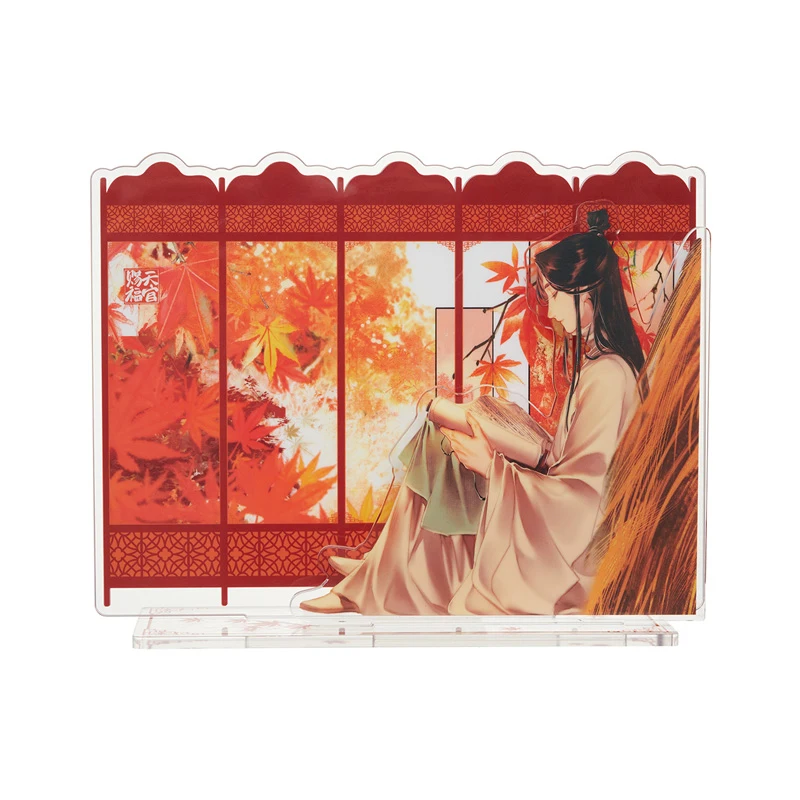 Anime Tian Guan Ci Fu/Heaven Official's Blessing Xie Lian Hua Cheng Cosplay, doble cara, acrílico, señal de pie, regalo