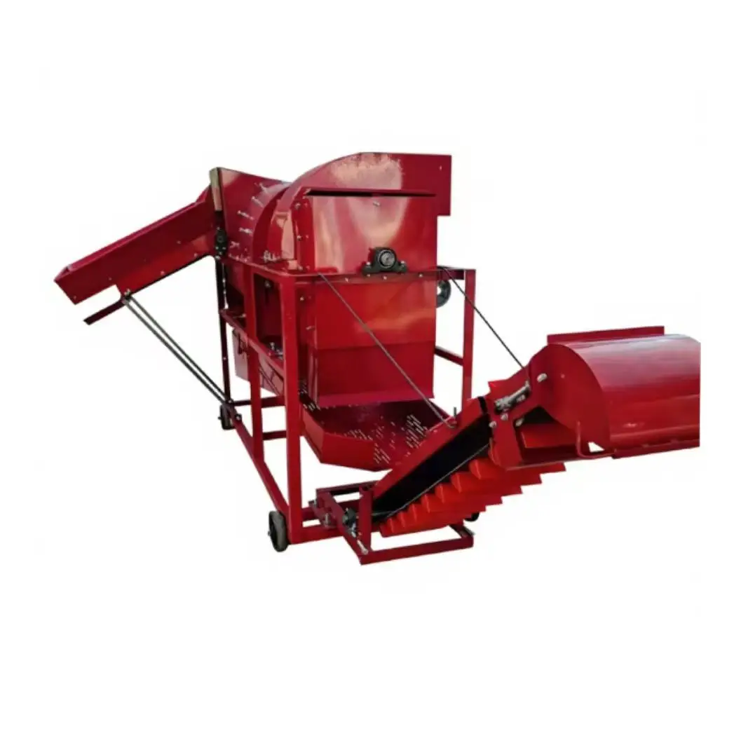 Automatic 400 motor and engine fruit picker small peanut harvester wet and dry rattan remover 1 year warranty