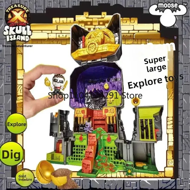 Original Treasure X: Treasure Adventurer Golden Treasure Alien Skull Island Frozen Swamp Lava Pagoda Temple