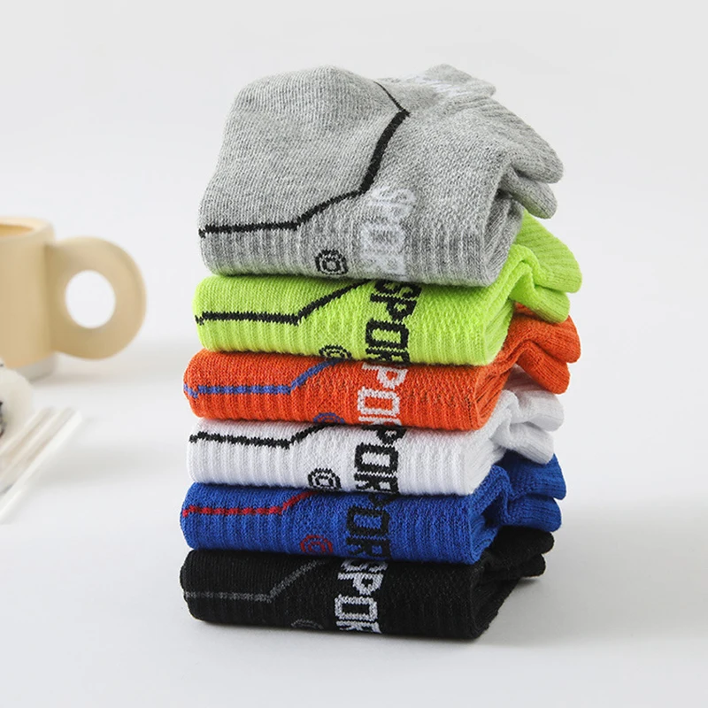 10/12 Pairs Hochwertige Gestrickte Anti Geruch Männer Sport Socken Sommer Schweiß Absorbieren Mesh Atmungsaktive Paar Laufen Casual Socken – Detail 4