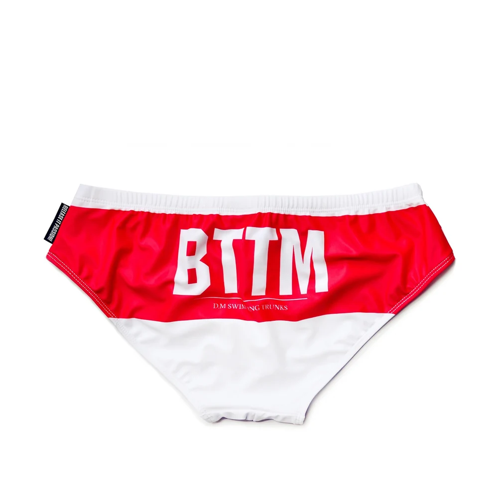 

Men's Swim Trunks Low Waisted Sexy Trendy And Fashionable Triangle Swim Trunks With Personalized And Comfortable Letters