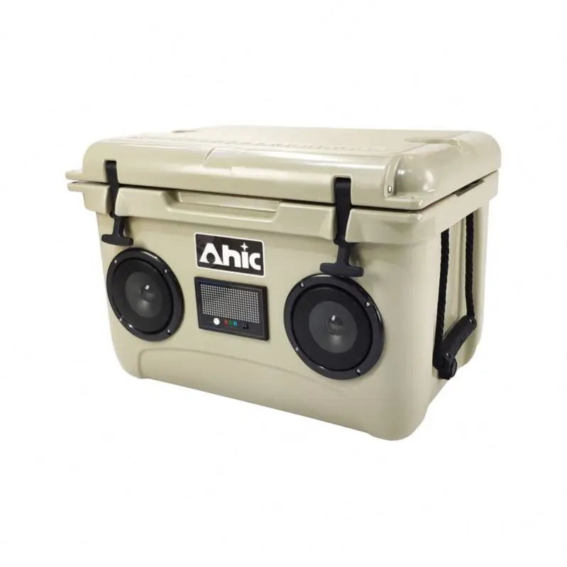 72 Quart Roto Molded Ice Chest Cooler Box Thermal Eco-Friendly for Cans Drinks Outdoor Camping Fishing Travel Large Ice Box