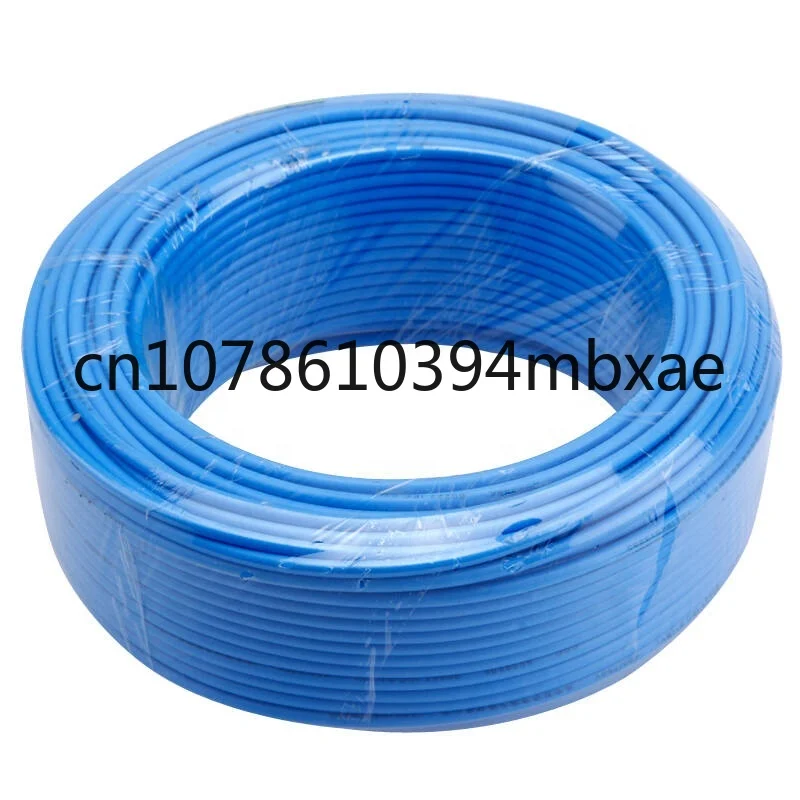 Binding ribbon cable tie for wire wind and twist tie machine (UL1007 blue 300V 20AWG cable)