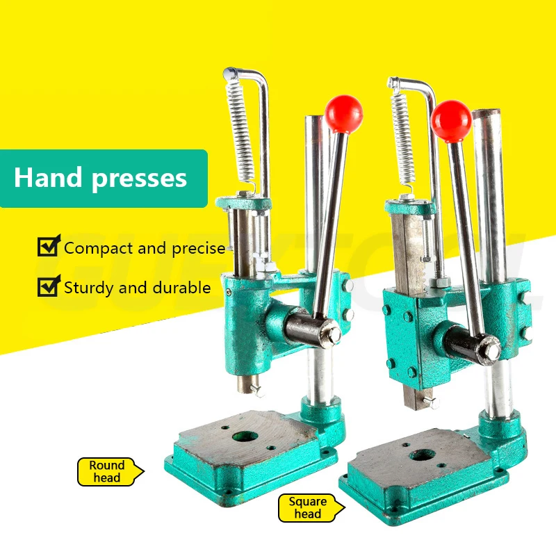 Manual Punching Machine Small Manual Press MacHine Hand Press Machine Hand Beer Machine Cutting Machine Punching Machine 16 Type