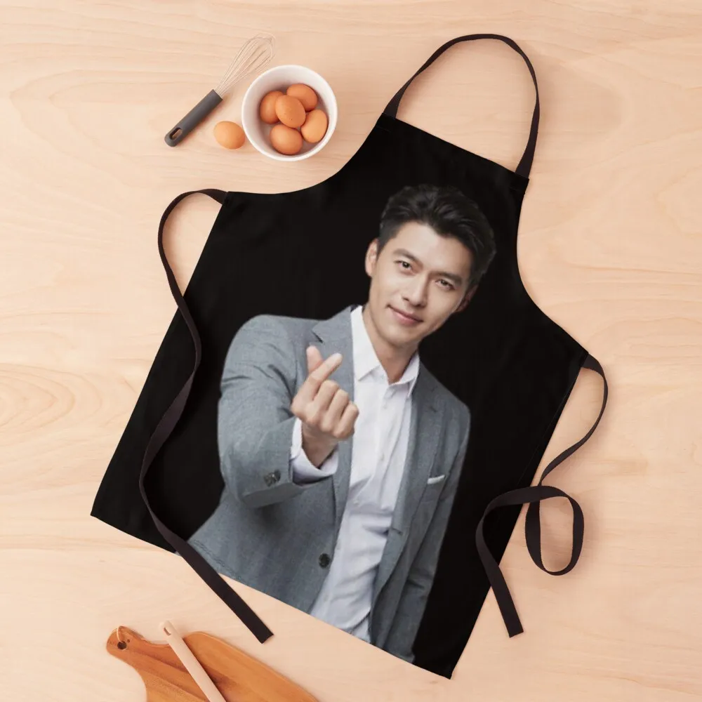 

Hyun Bin - V3 Apron manicurist professional hairdresser Kitchen Accessories 2022 Women's Kitchen Apron