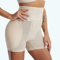 Women Butt Lifter Shapewear Panties High Waist Hip Enhancer Removable Hip Pads Waist Trainer Body Shaper for Buttocks