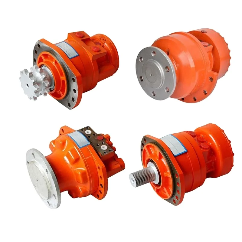 Poclain MS MSE Low Speed High Torque Radial Piston Hydraulic Motor MS02-MS250 Wheel Drive For Skid Steer Excavator