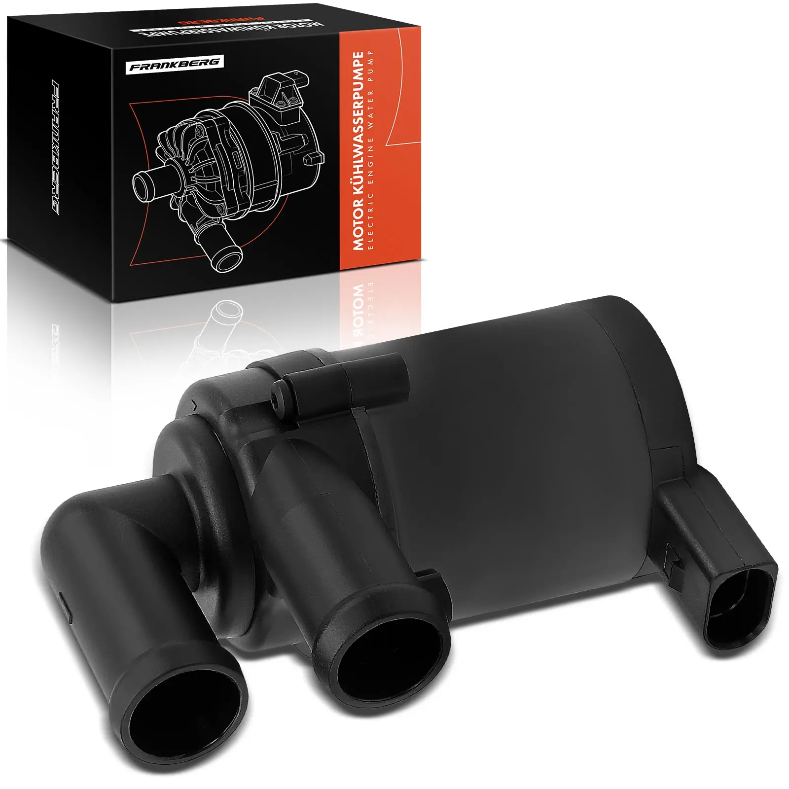 Frankberg 1x Waterpomp Extra waterpomp Elektrisch voor VW Amarok California Audi Q7 4LB 7P0965561D 7E0965561D 7E0965561B