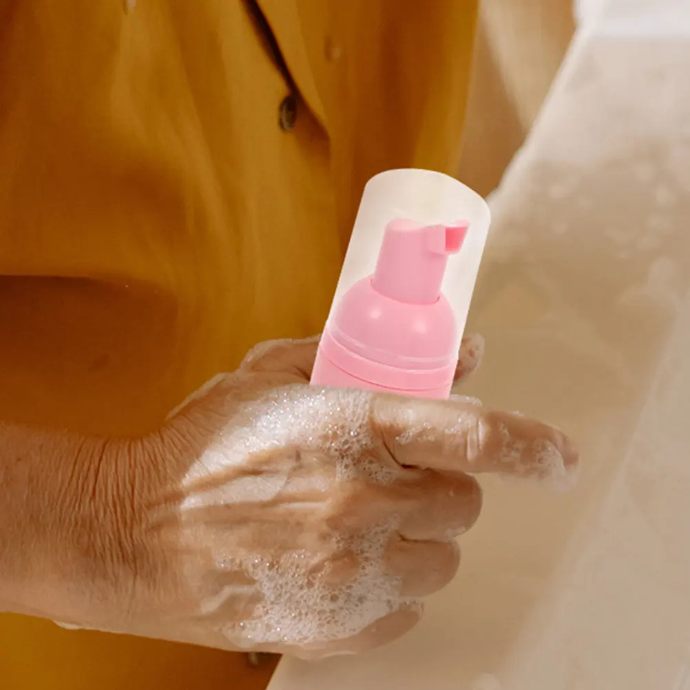 

Набор из 6 пенный дозаторов-помп объемом 60 мл, многоразовые, герметичные, для шампуня, кондиционера, лосьона, геля для душа