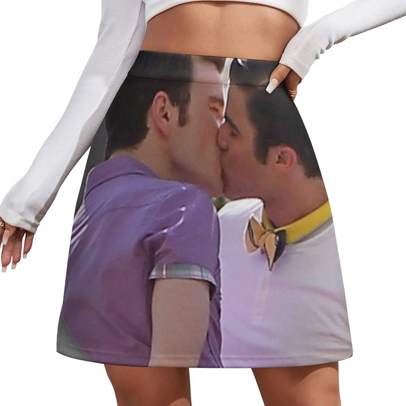 

Kurt and Blaine kissing Mini Skirt luxury evening dresses 2026 Woman skirt Female dress