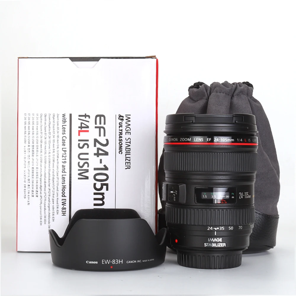 Canon EF 24-105mm f/4 L IS USM Lens for Canon EOS SLR Cameras