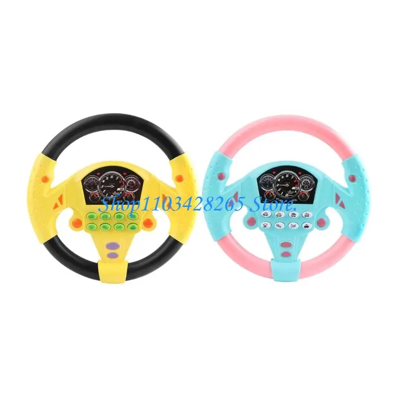 Muzyczna kółko kierownicza Elektryczna symulowana samochodowa zabawka wysłuchana G2TE