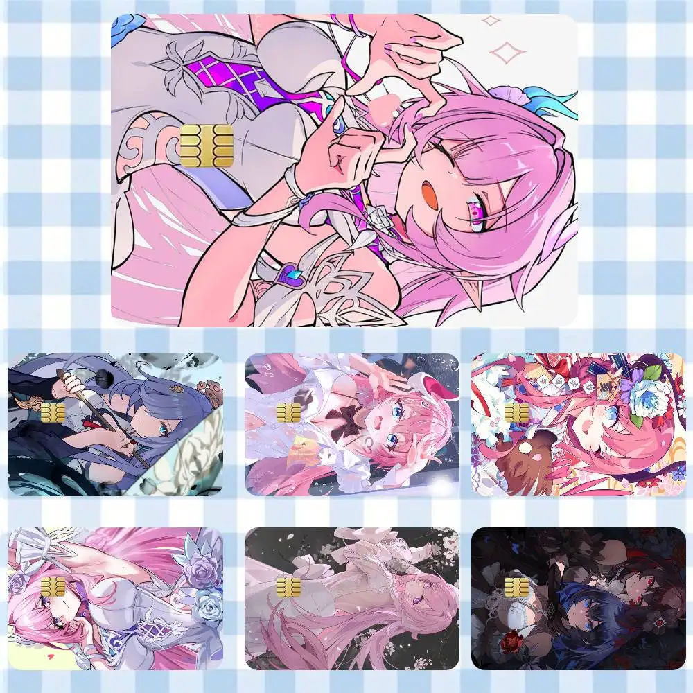 

Honkai Impact 3rd G-Game Sticker Film Tape Skin for Credit Card Debit Card Waterproof Stickers Cartoon