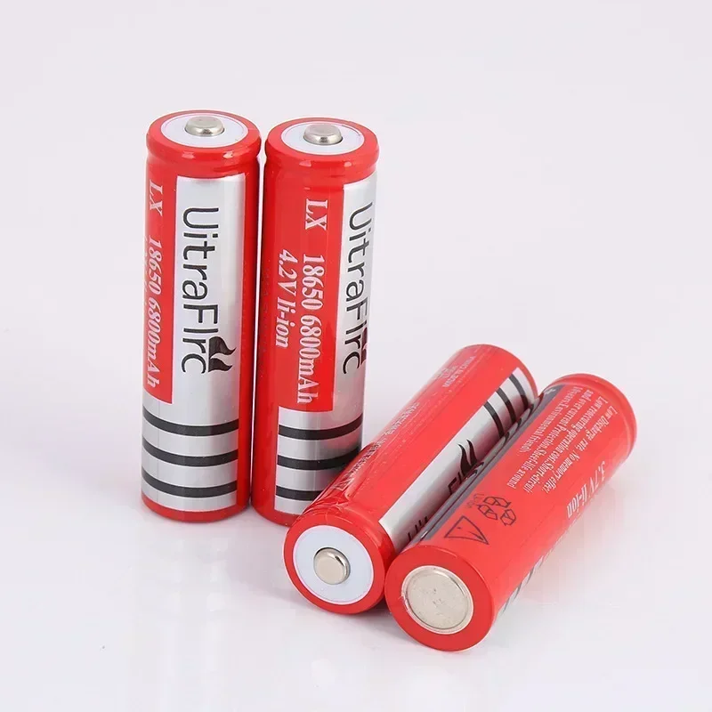 3.7V 6800mAh Rechargeable 18650 Lithium Battery For Led Flashlight Battery Litio Battery