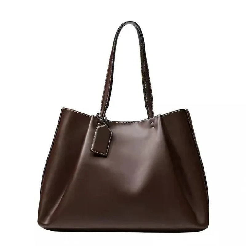 

Fashion Ruched Women big Handbags Designer PU Leather Shoulder Bag High Quality Crossbody Bags Women Bucket Bag Female Clutch