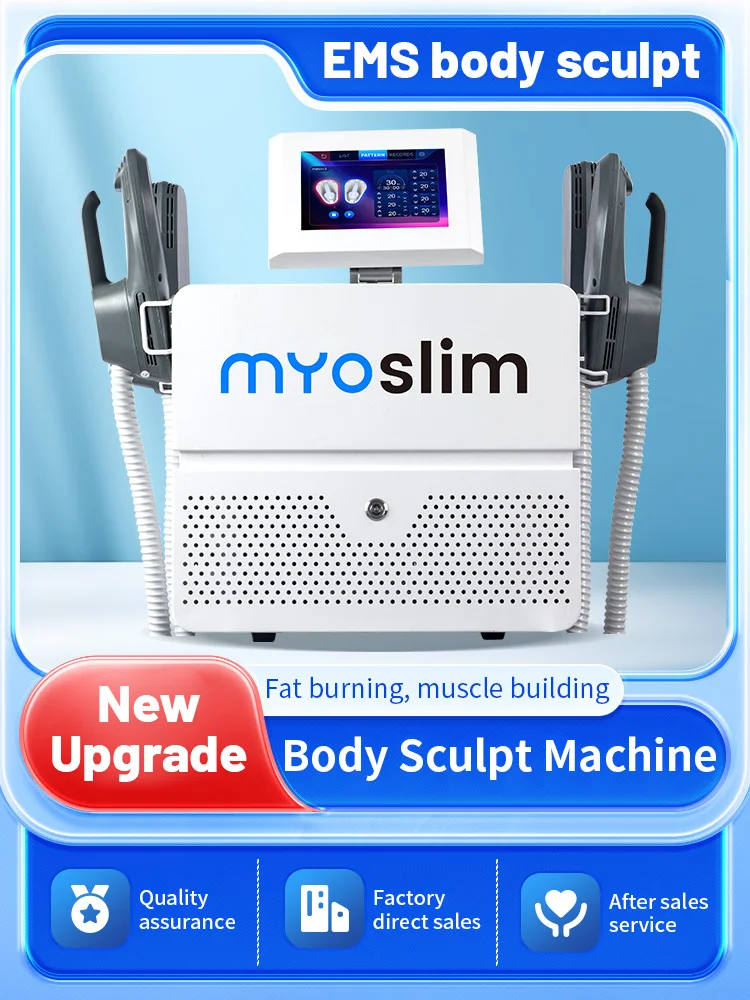 Myoslim PRO EMS Body Sculpt Machine 15 Tesl 6500 W Hi-emt Afvallen RF Body Slim Spierstimulatie Professionele EMS Machine - afbeelding 2