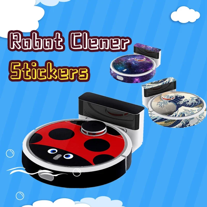 Creative Dustproof Stickers for Robot Vacuum Cleaner - Protective & Beautifying Accessories