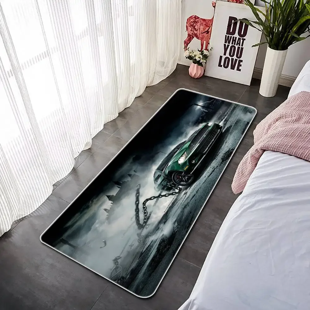 F-Fords M-Mustang Floor Mat Entrance Doormat Bath Mats Non-slip Mat Carpets Carpet Entrance Of House Custom Kitchen Foot Mat Rug