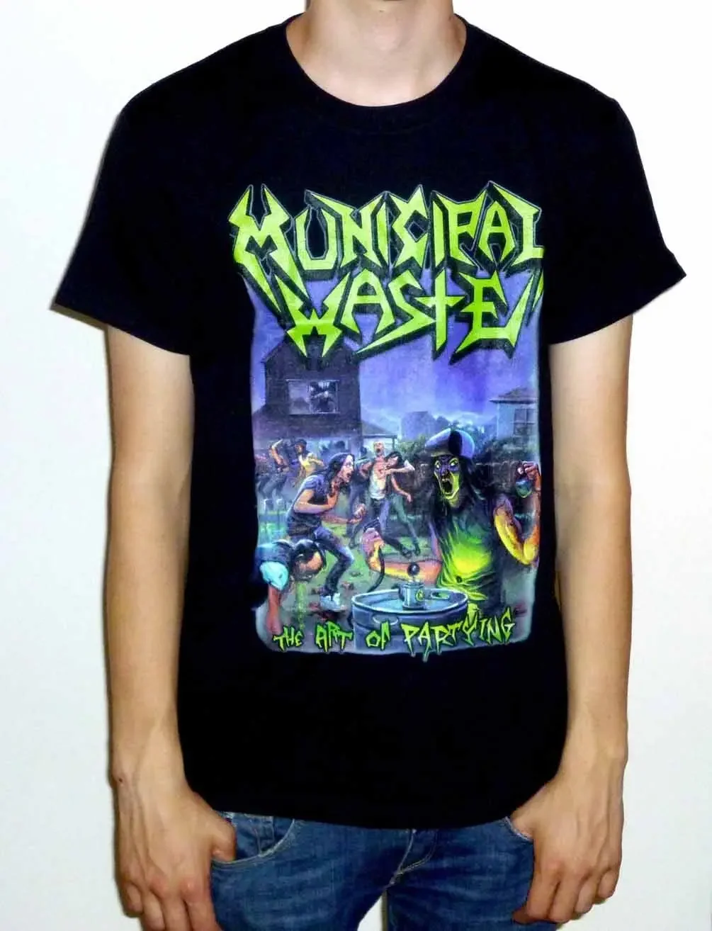 

Municipal Waste "The Art Of Partying" Black Tshirt